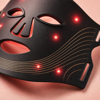 LUMIVAE LED Light Therapy Mask texture detail